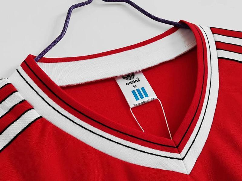 Maillot Manchester United Domicile Rétro 1986/88
