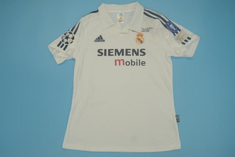 Maillot Real Madrid Domicile Rétro 2001/02