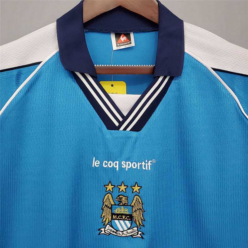 Maillot Manchester City Domicile Rétro 1999/01