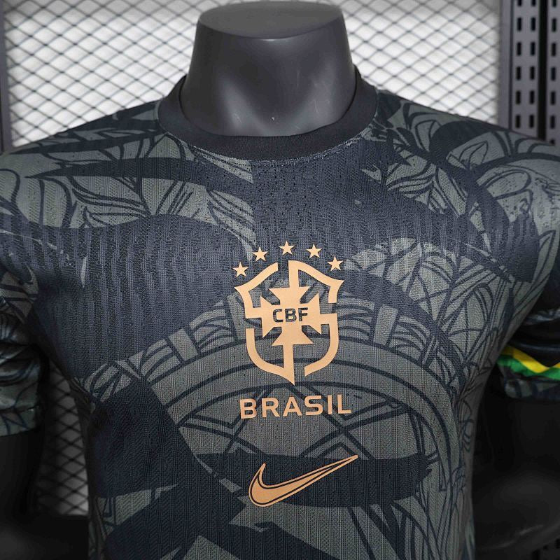 Maillot Brésil Grey Édition spéciale Player Version 25/26