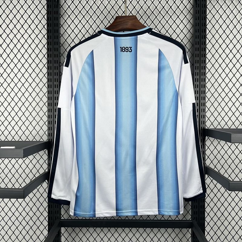 Maillot Argentine Domicile Manches Longues 2026