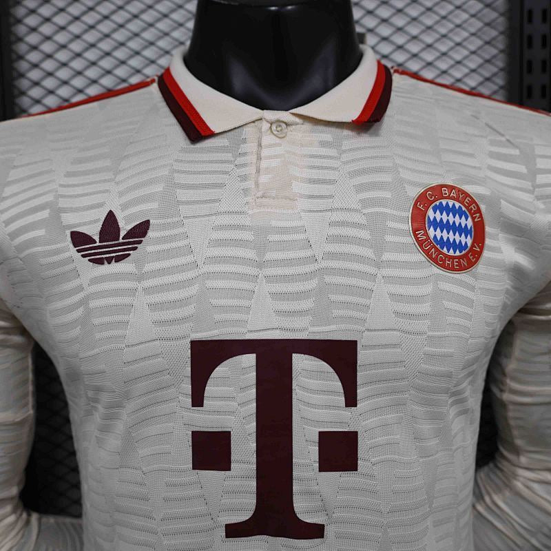 Maillot Bayern Munich Third Manches Longues 24/25