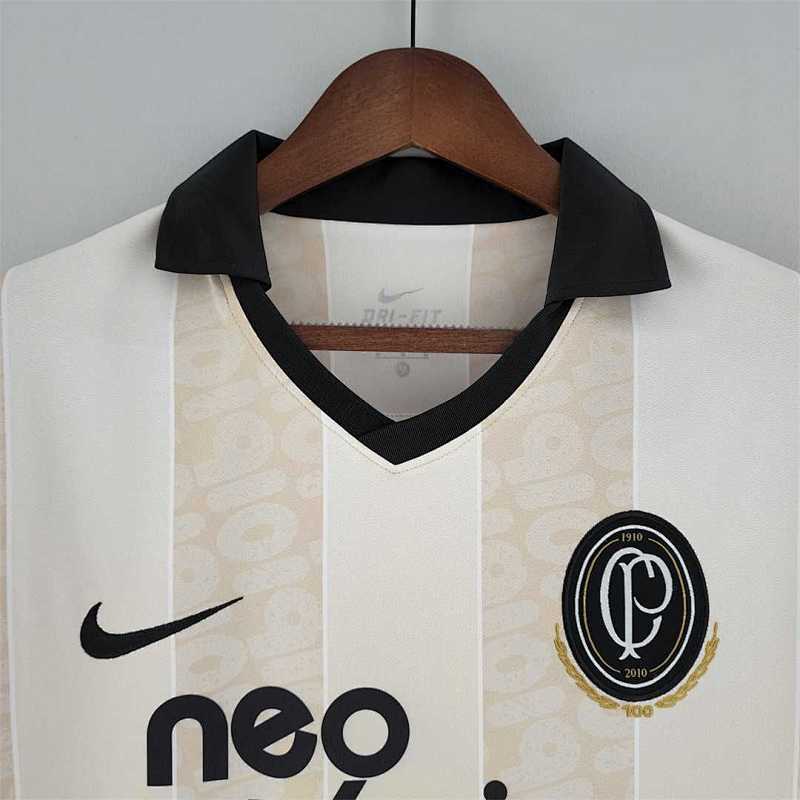 Camiseta Corinthians 100 Años Retro 2010