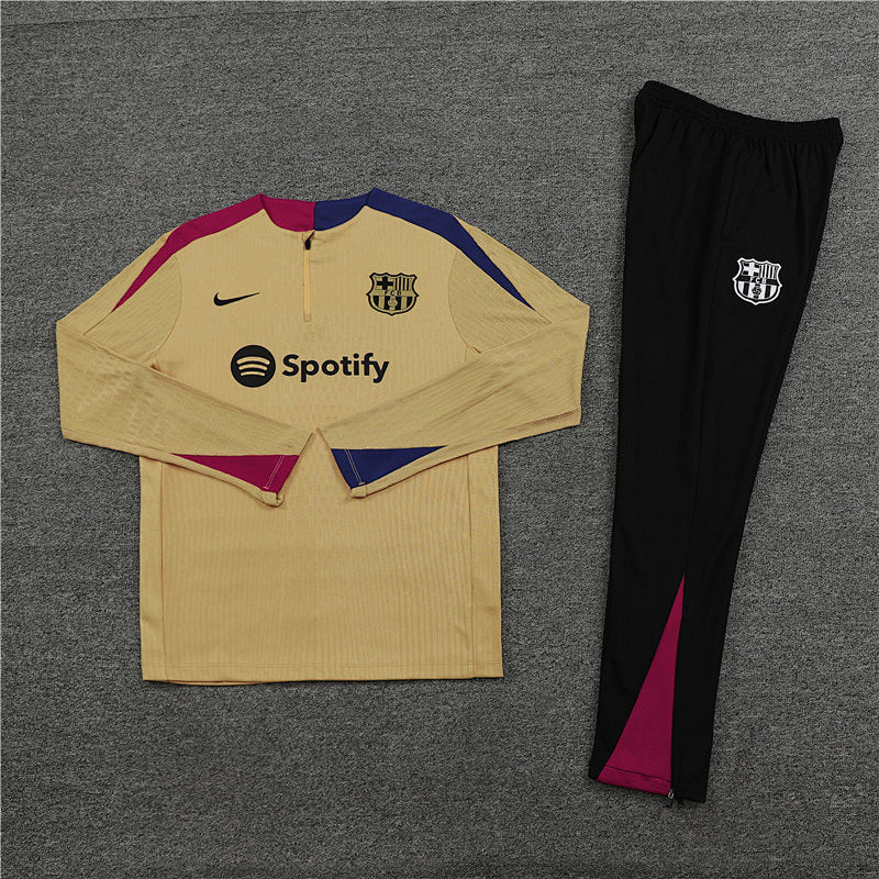 Survêtement FC Barcelone Or 24/25