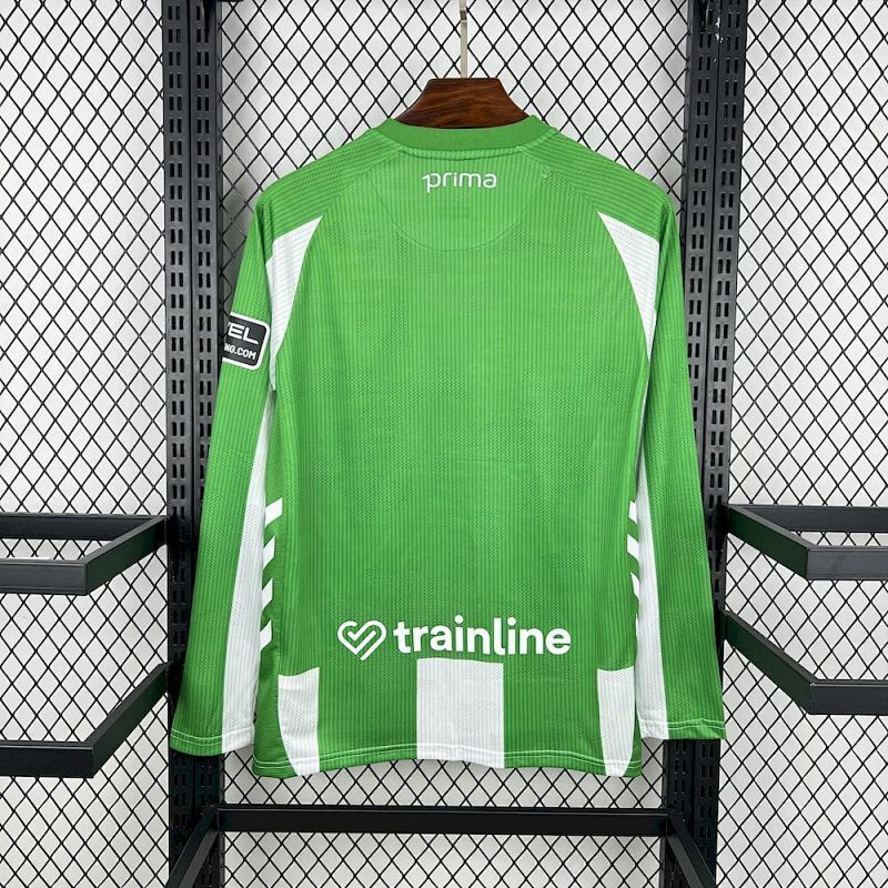 Maillot Real Betis Domicile Manches Longues 25/26