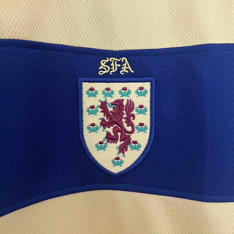 Camiseta Escocia Visitante Retro 2002