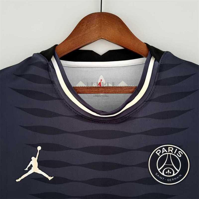 Camiseta PSG Negro Gris Pre-Partido 22/23