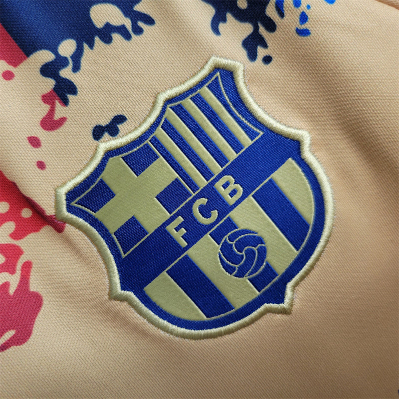 Camiseta FC Barcelona Amarillo Pre-Partido 23/24