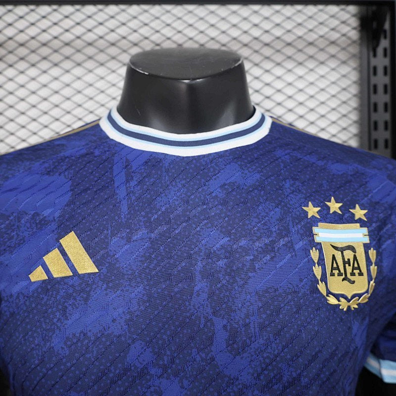 Maillot Argentina Navy Supllier Édition spéciale Player Version 25/26