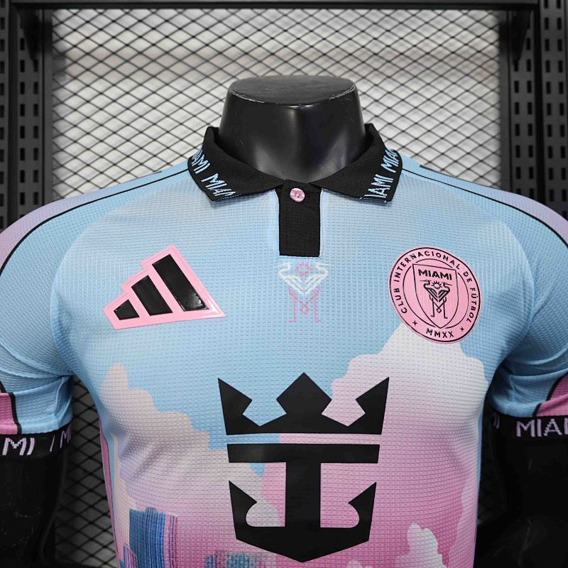 Maillot Inter Miami Bleu Rose Player Version 25/26