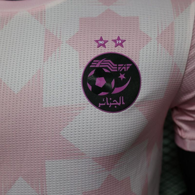 Maillot Algérie Pink Player Version 25/26