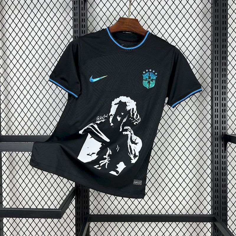 Camiseta Brasil Concept Negro 2022