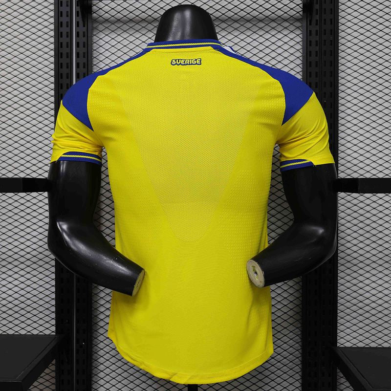 Maillot Suède Domicile Player Version Coupe du Monde 2026