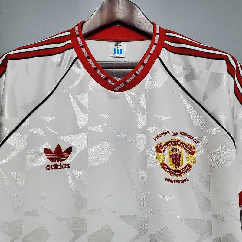 Maillot Manchester United Extérieur 90/91