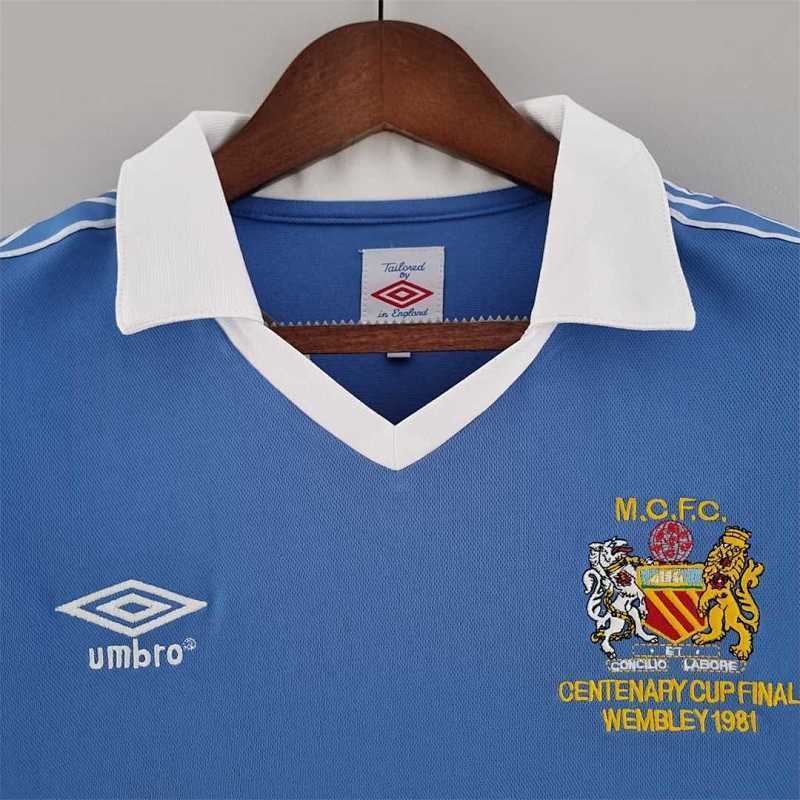Maillot Manchester City Domicile 81/82
