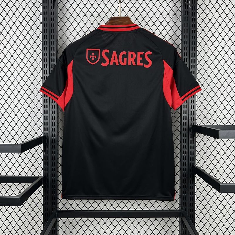 Camiseta Benfica Negro 25/26