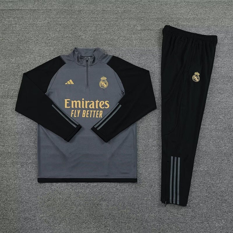 Survêtement Real Madrid Gris 23/24