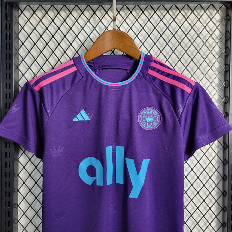 Ensemble Enfant Charlotte FC Extérieur 23/24