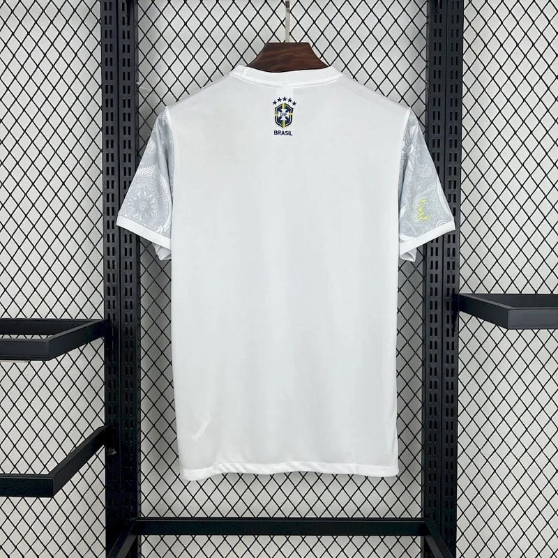 Camiseta Brasil Christ Redeemer Blanco Edición Especial 2025