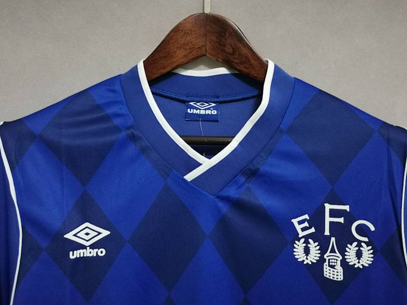 Maillot Everton Domicile 86/87