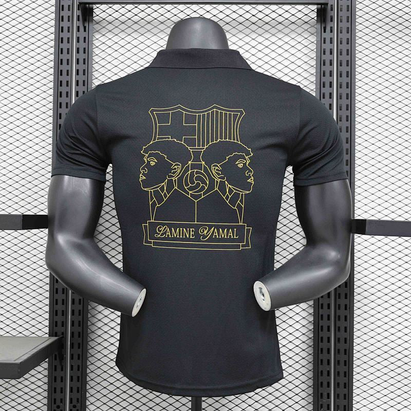 Camiseta FC Barcelona Negro Edición Especial Versión Player 24/25