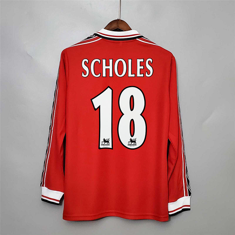 Maillot Manchester United Domicile Rétro 98/99