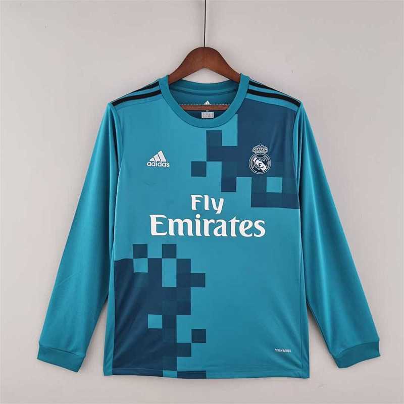 Maillot Real Madrid Extérieur Manches Longues 17/18