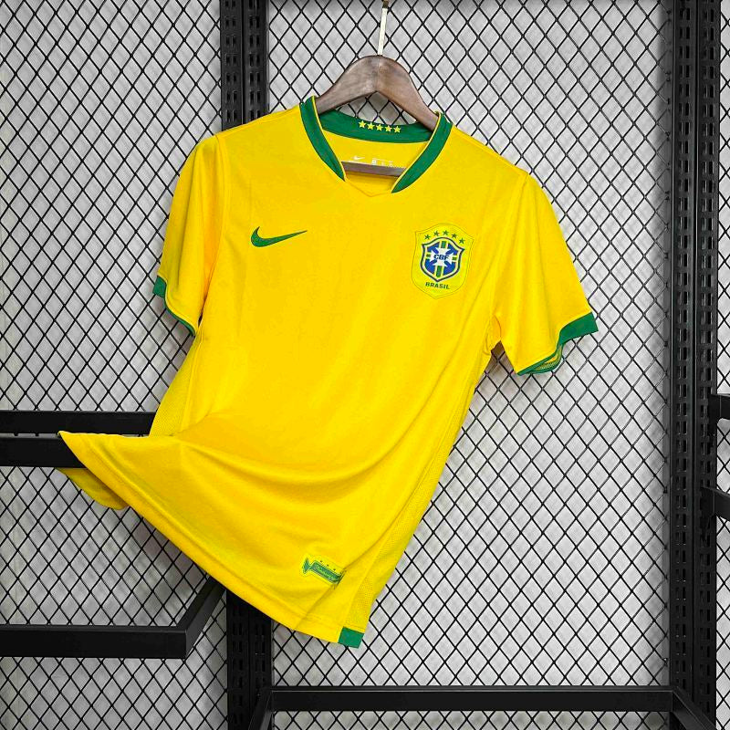 Maillot Brazil Uniform Dropshipping Domicile Rétro 25/26