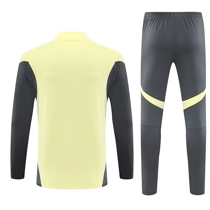 Survêtement Real Madrid Jaune&Gris 25/26