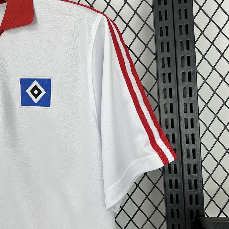 Maillot Hamburger SV Vintage Domicile Rétro 80/81