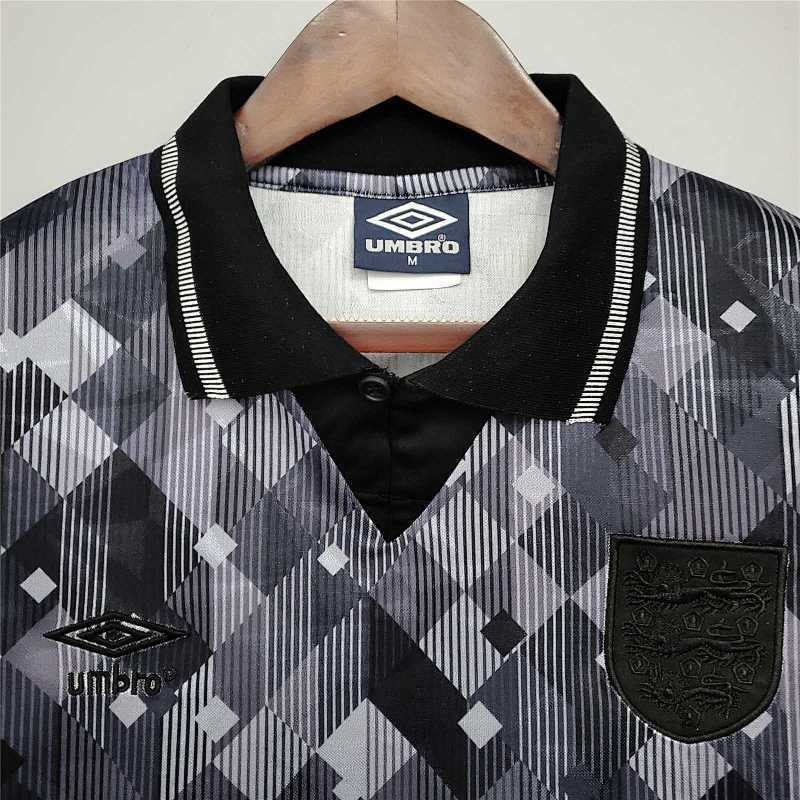 Camiseta Inglaterra Visitante Retro 1990