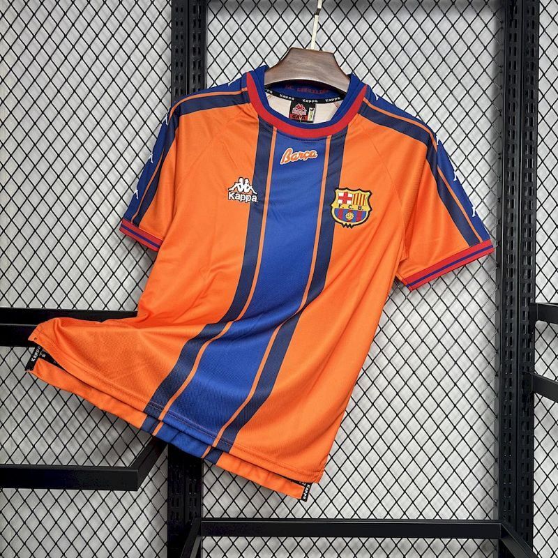 Maillot FC Barcelone Extérieur Rétro 97/98