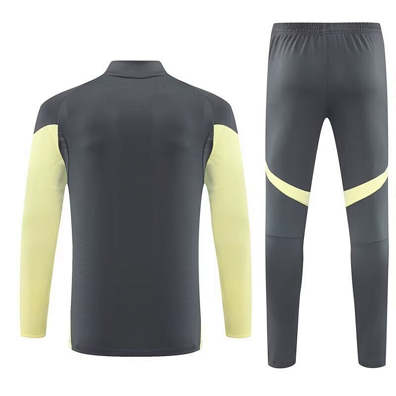 Survêtement Real Madrid Gris&Jaune 25/26