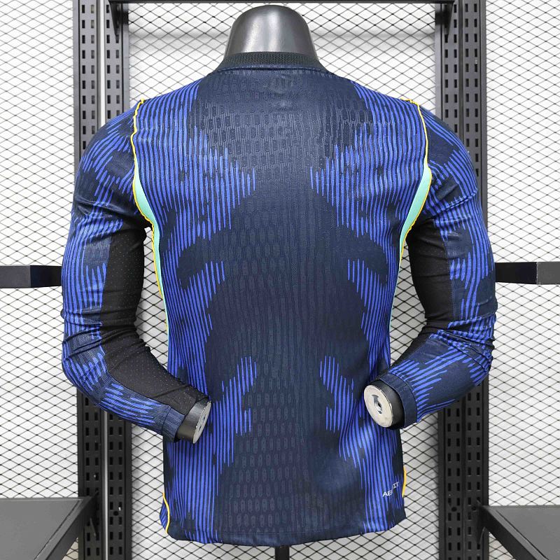 Brazil Away Long Sleeve Jersey 2026