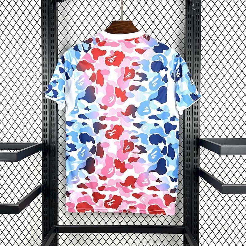 Maillot BAPE Rose Matching 25/26