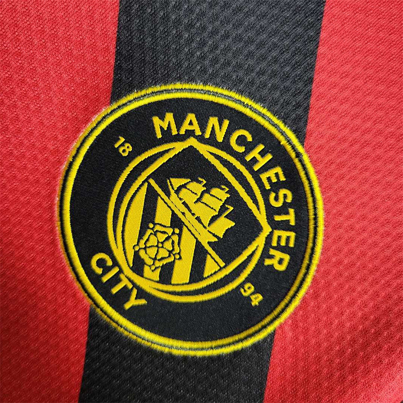 Maillot Manchester City Extérieur Manches Longues 22/23