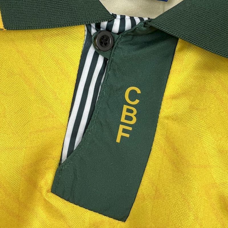 Maillot Brazil Vintage Domicile Rétro 1991/93