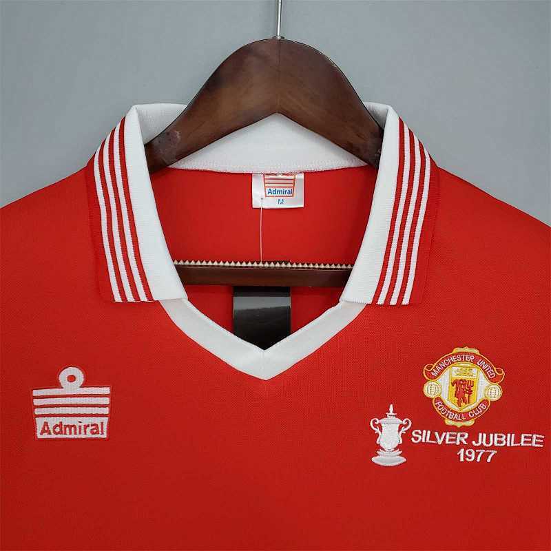 Maillot Manchester United Domicile Rétro 1977