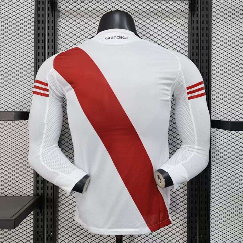 Maillot River Plate Domicile Manches Longues 25/26