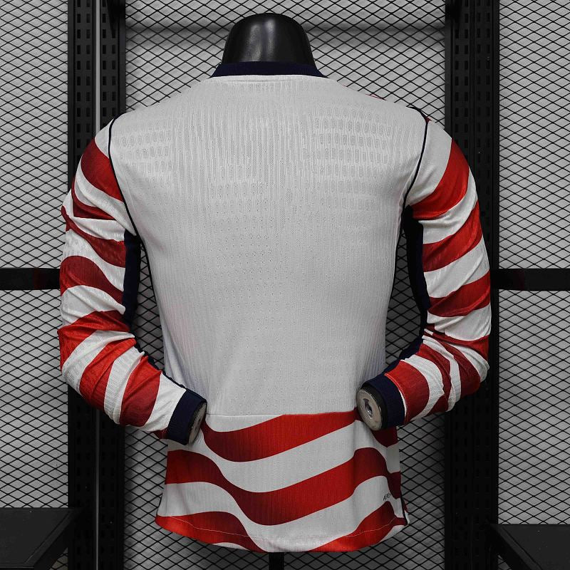 Maillot États-Unis Domicile Manches Longues Coupe du Monde 2026