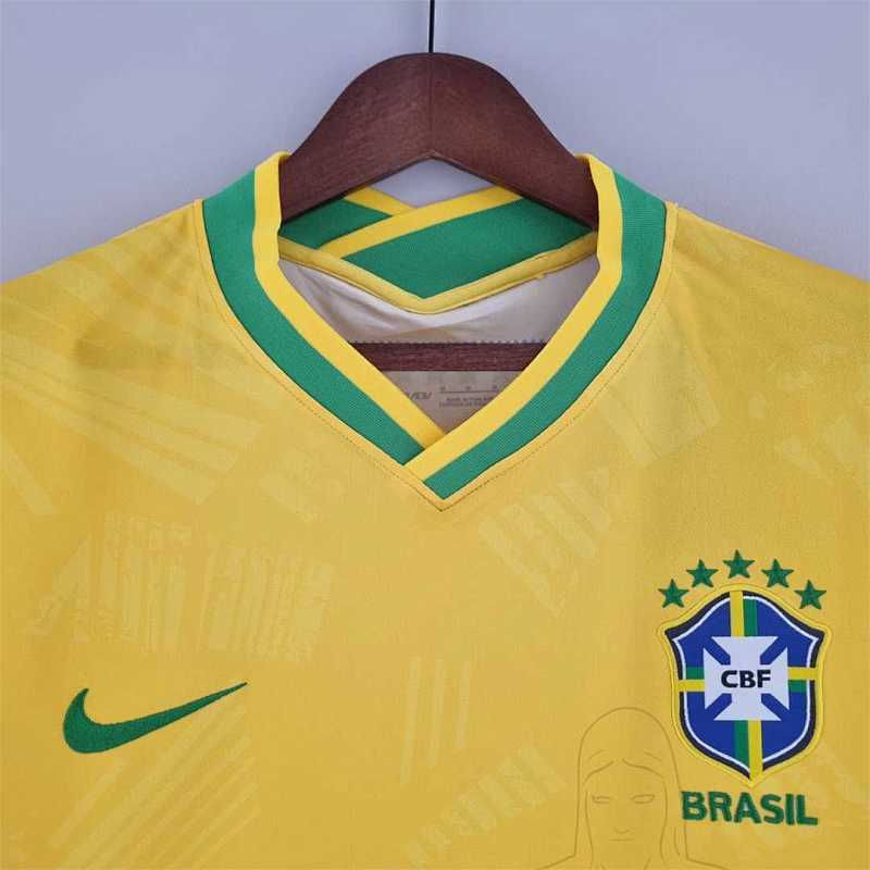 Maillot Brazil classic yellow 25/26