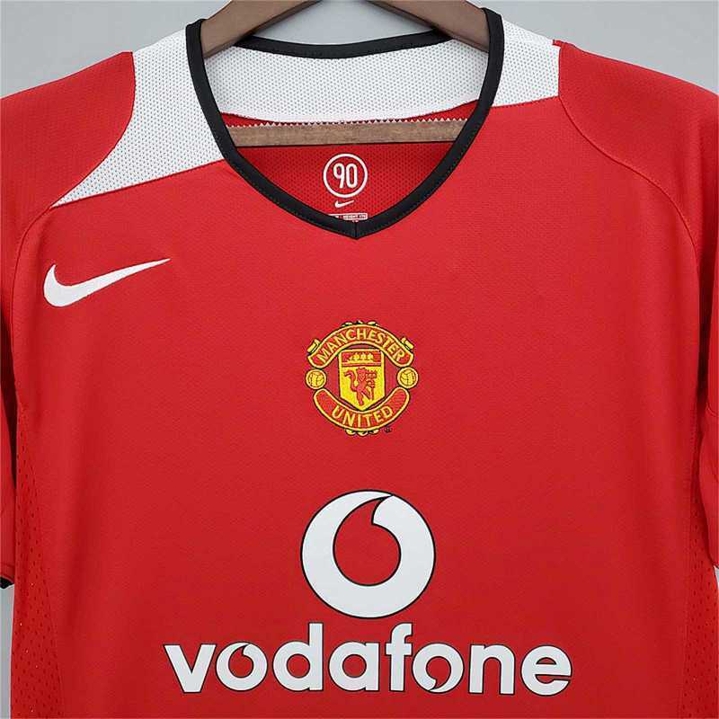 Manchester United Home Retro Jersey 2004/06