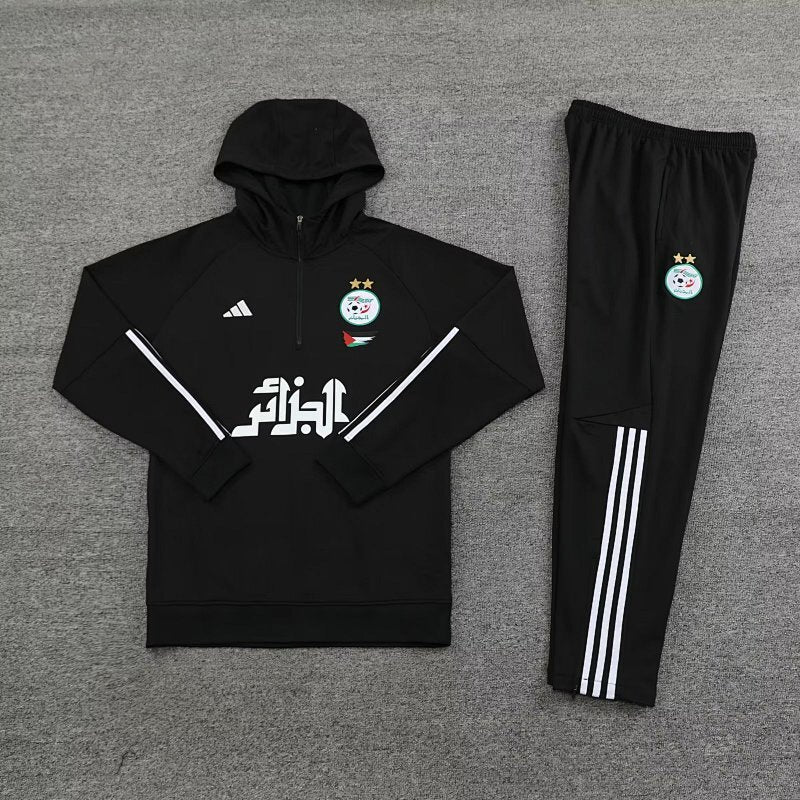Maillot Algérie Hoodie Manches Longues 23/24