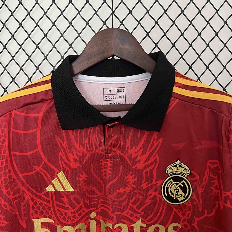 Camiseta Real Madrid Rojo Dragon Rojo Edición Especial 24/25