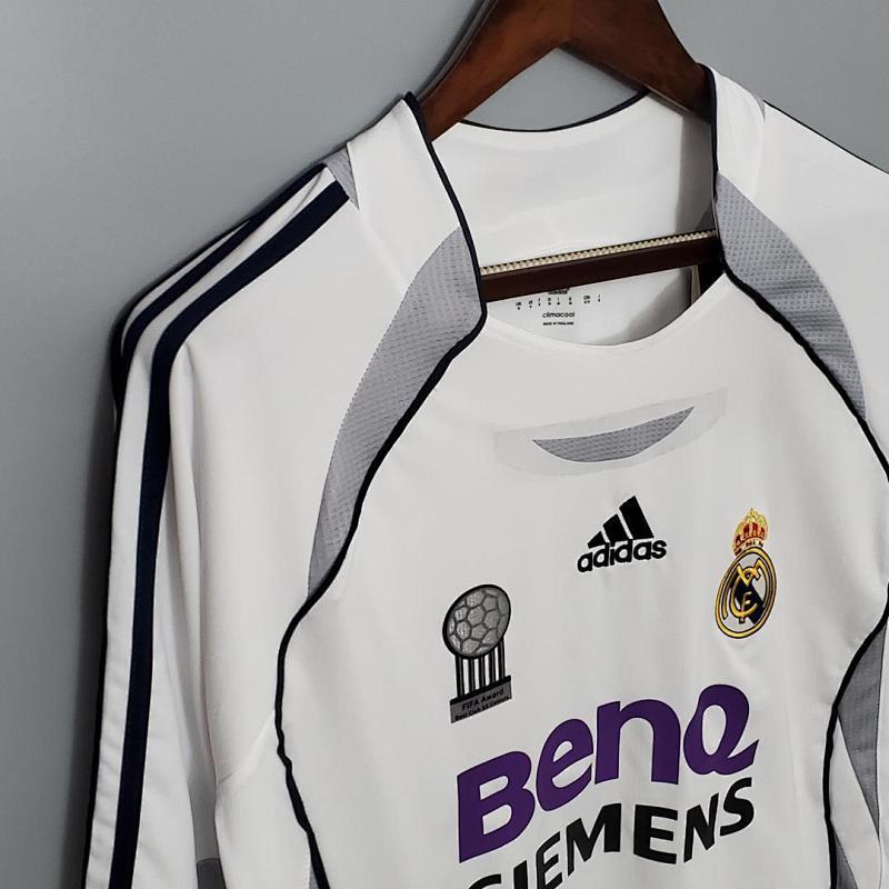 Maillot Real Madrid Domicile Rétro 2006/07
