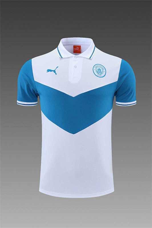 Polo Manchester City Blanc