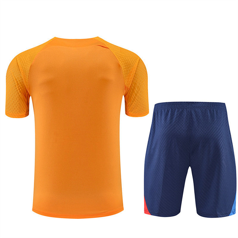 Ensemble FC Barcelone Jaune Prématch 22/23