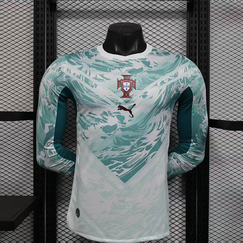 Maillot Portugal Extérieur Manches Longues Coupe du Monde 2026