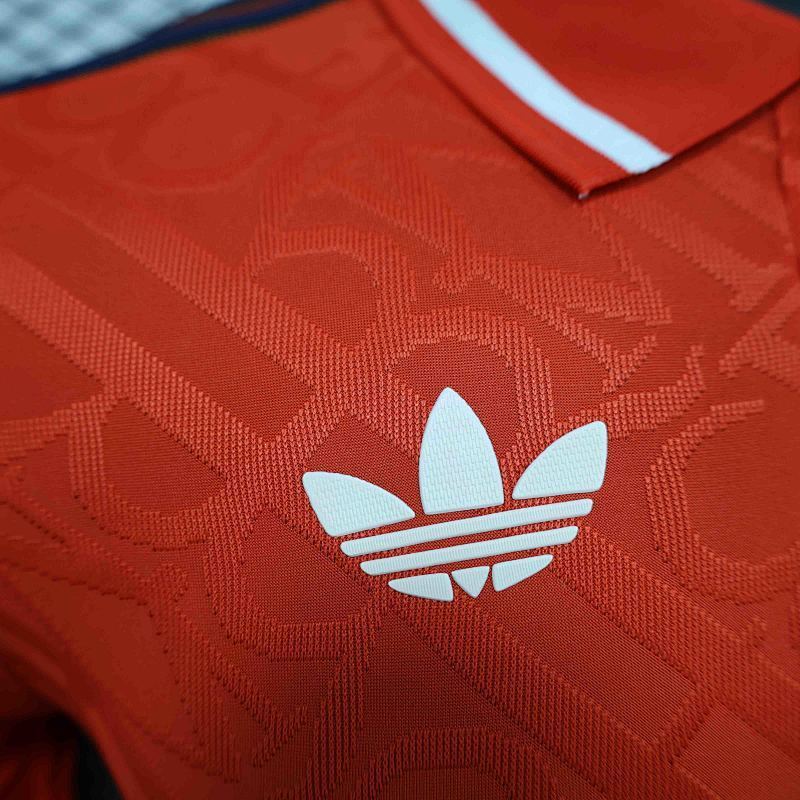 Camiseta Real Madrid Rojo Versión Player 24/25