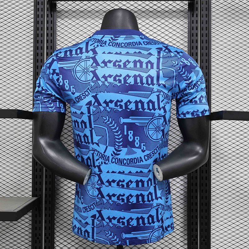 Camiseta Arsenal Azul Versión Player 24/25